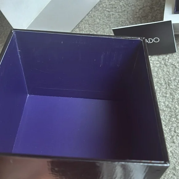 Movado Bold White Black Watch Box EMPTY - Picture 4 of 6